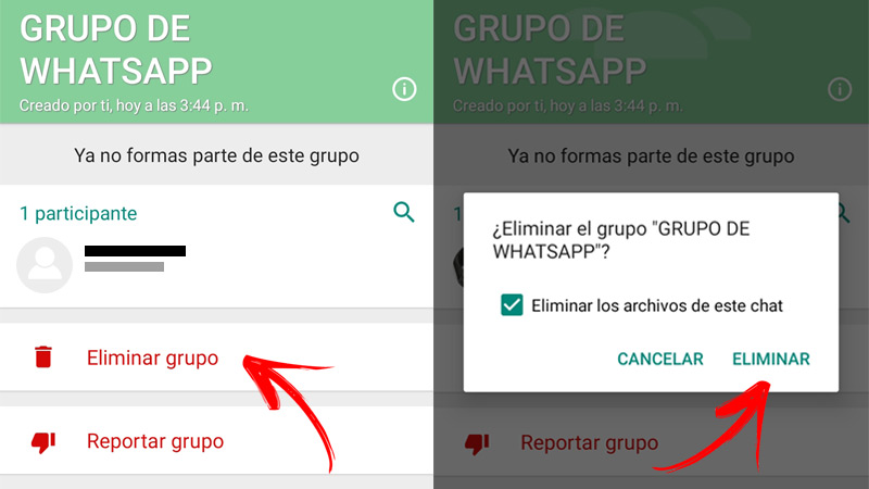 Aprende paso a paso cómo salir de un grupo de Whatsapp fácil y rápido