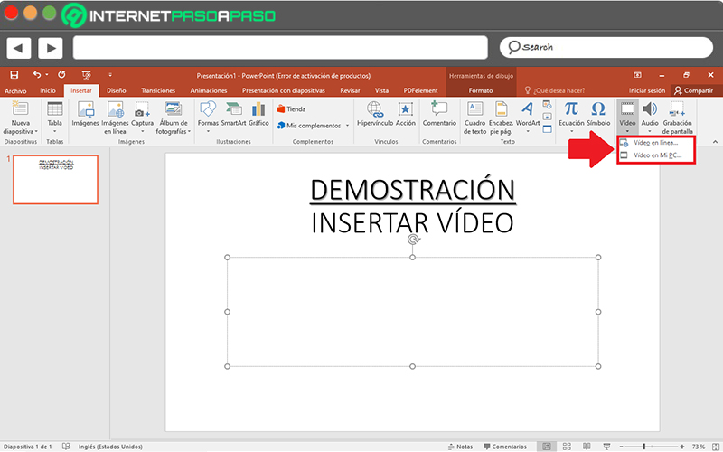 Aprende paso a paso cómo insertar un vídeo en una diapositiva de PowerPoint