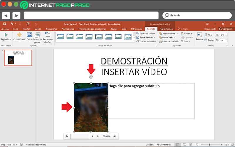 Aprende paso a paso cómo insertar un vídeo en una diapositiva de PowerPoint
