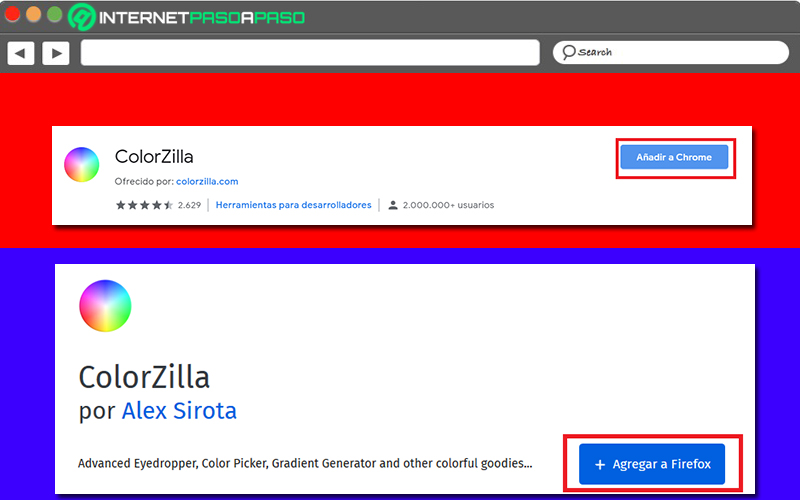 Aprende paso a paso cómo usar ColorZilla para migrar colores de tu navegador a otros programas