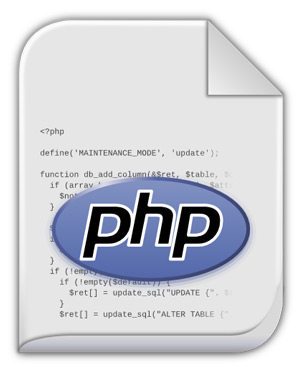 archivos con extensión .PHP