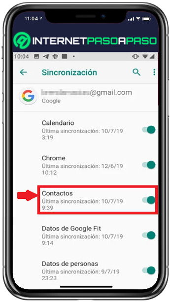 Así puedes activar la sincronización de contactos de Gmail en Android para tener siempre un respaldo