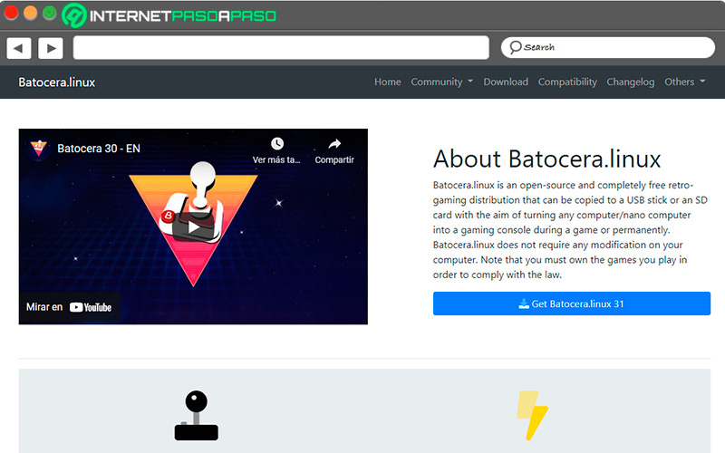 Batocera download site for Raspberry