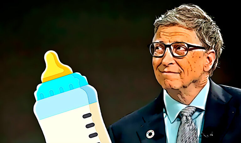 Bill Gates invierte en la creacion de leche materna artificial y lo responsabilizan de la escasez de formula para bebes