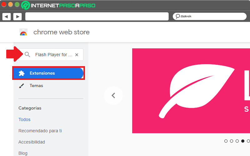 Busca ‘Flash Player for Chrome’