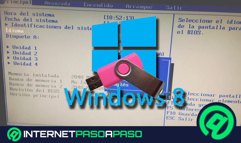 Configurar BIOS para Arrancar Windows 8 en USB 】Guía ▷ 2023
