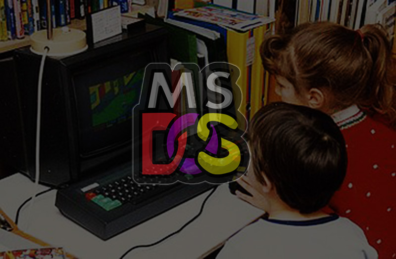 What were the games of the MS-DOS era like?