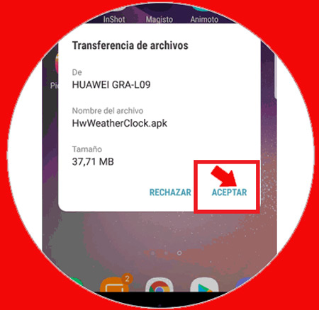 How to transfer applications and APKs between Android mobile phones without having Internet