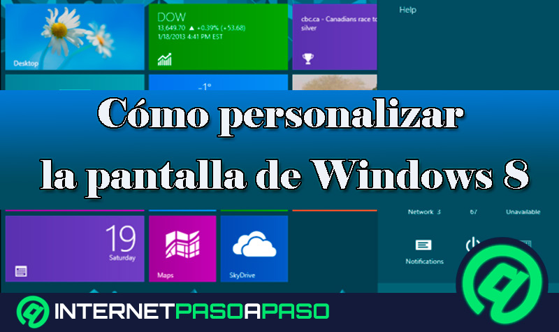 Personalizar Pantalla de Bloqueo en Windows 8 】Guía ▷ 2023