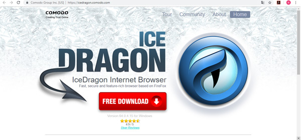 COMODO Dragon / Ice Dragon 