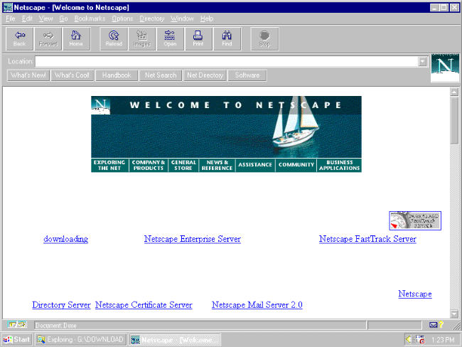 Características más interesantes que tuvo Netscape Navigator