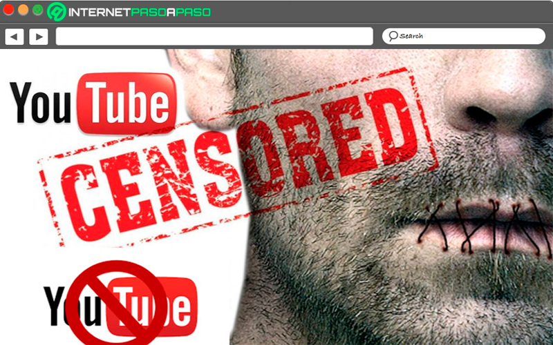 Censorship on YouTube What type of content cannot be seen on the platform?