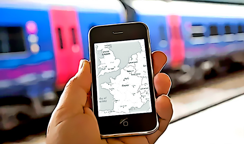 Chronotrails la app para saber la distancia que recorre un tren en cualquier cantidad de tiempo
