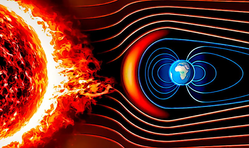 Cientificos revelan el sonido del campo magnetico de la Tierra