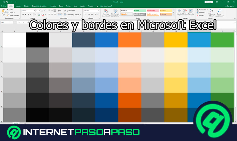 Colores y Bordes en Microsoft Excel. Qué son, para qué sirven y cómo utilizarlos para mejorar la estética de tus documentos