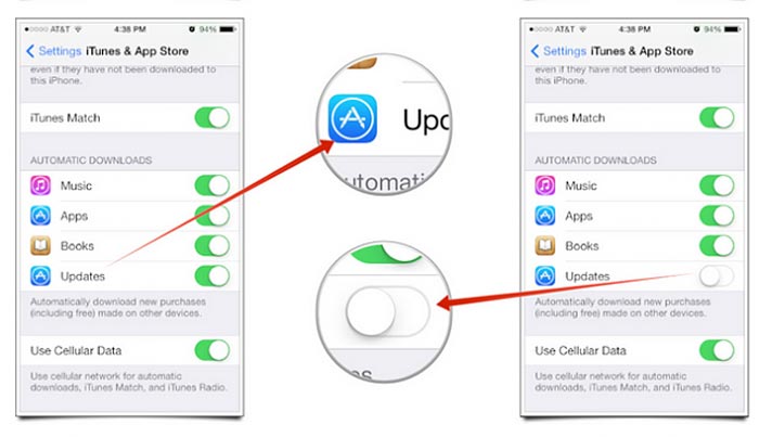 Como actualizar aplicaciones automaticamente app store iphone