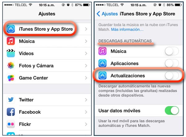 How to update all my iphone apps in app store