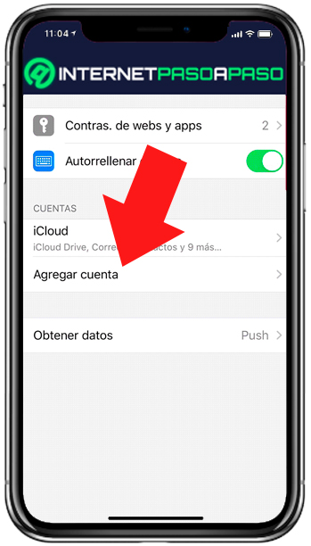 How to add new accounts on iOS