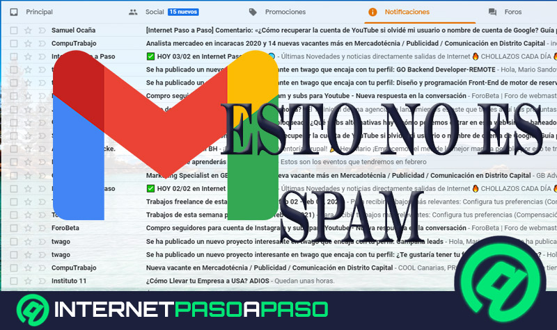 Cómo evitar que los correos de un contacto de Gmail vayan a la bandeja de Spam Guía paso a paso