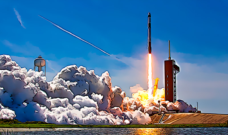 Como fue la primera mision de SpaceX