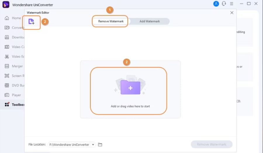 Cómo quitar la marca de agua de TikTok con Wondershare UniConverter