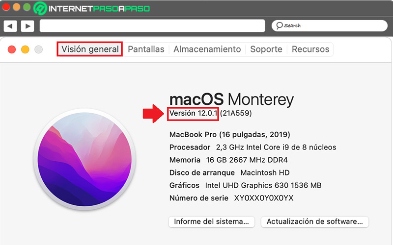 Cómo saber cuál versión de MacOS tengo