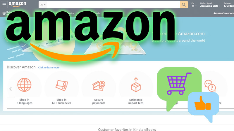 Comprar online en Estados Unidos en Amazon