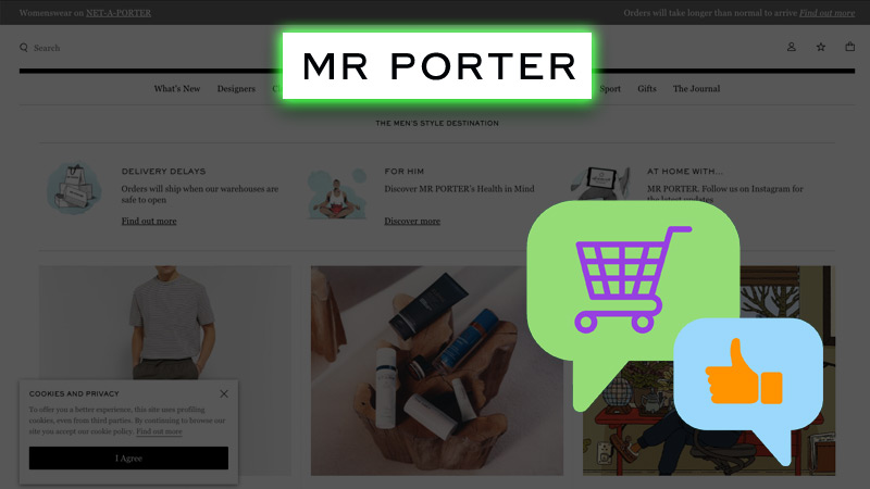Comprar online en Estados Unidos en Mr Porter