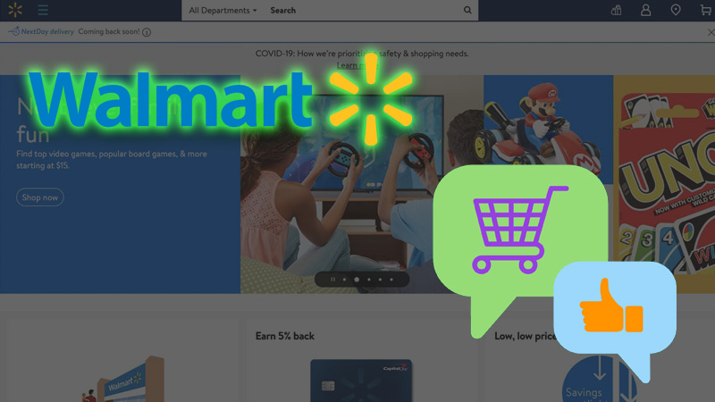 Comprar online en Estados Unidos en Walmart
