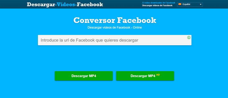 Descargar video facebook