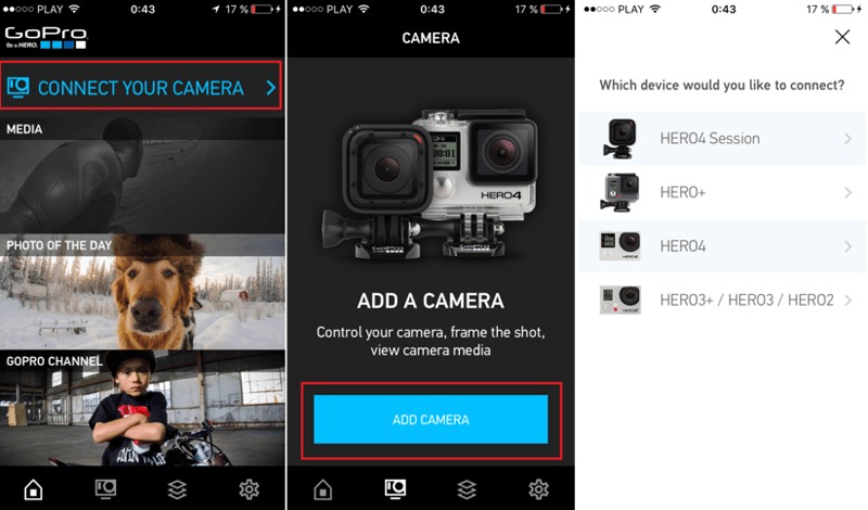 Conectar camara GoPro con Android