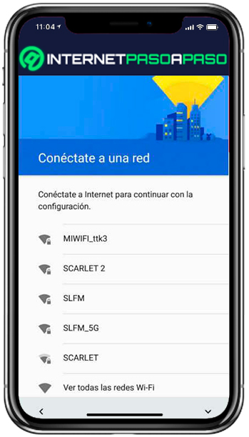 Connect to Wi-Fi network on new Android phones