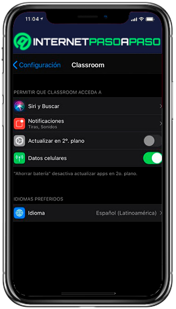 Configuración de una App en iOS