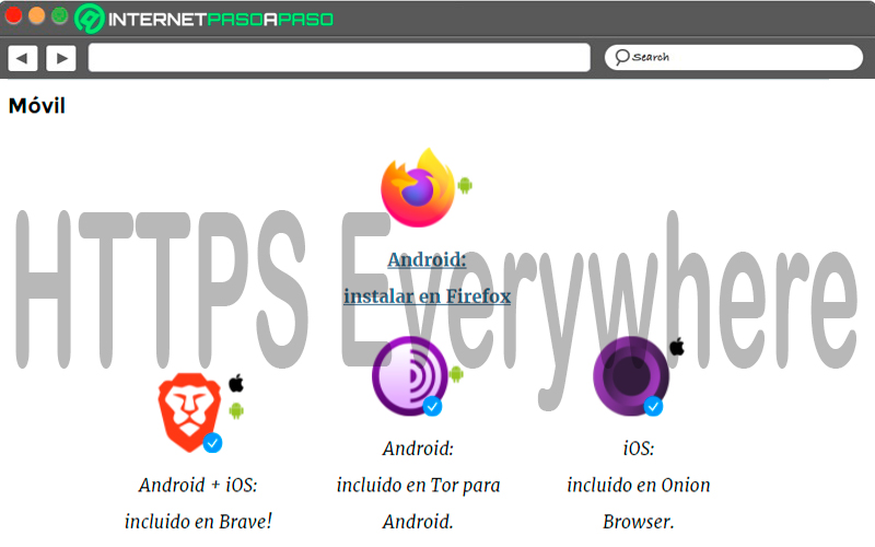 Conoce los pasos para instalar HTTPS Everywhere en el navegador de tu móvil