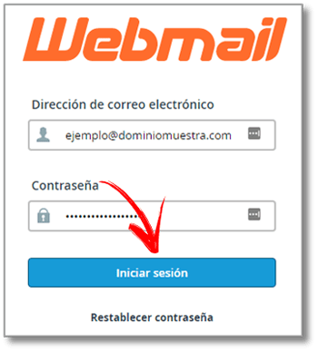 Entrar en Cpanel para acceder al Webmail