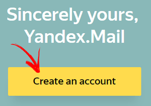 Crear cuenta correo Yandez Mail