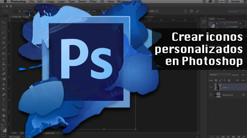 Crear iconos personalizados en Photoshop