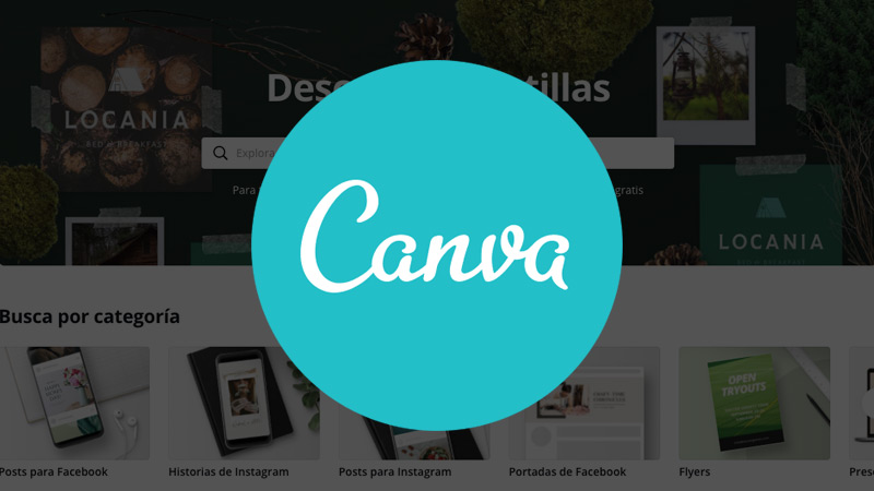 Crear imágenes para Facebook con Canva