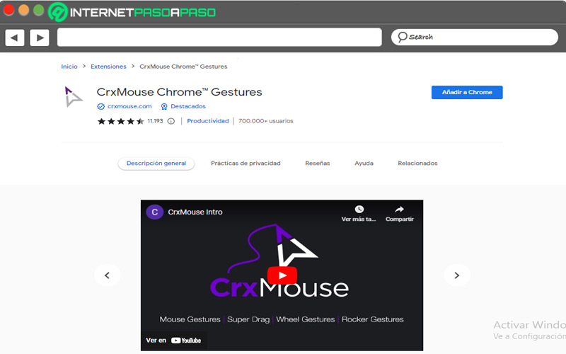 CrxMouse Chrome Gestures