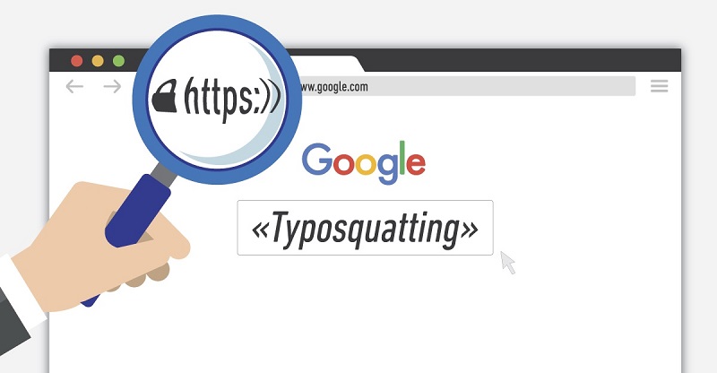 What are the main risks of being a victim of Typosquatting