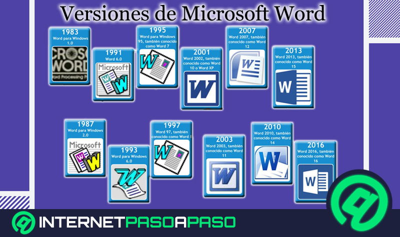 Cronología: Versiones de Microsoft Word 】Lista ▷ 2023