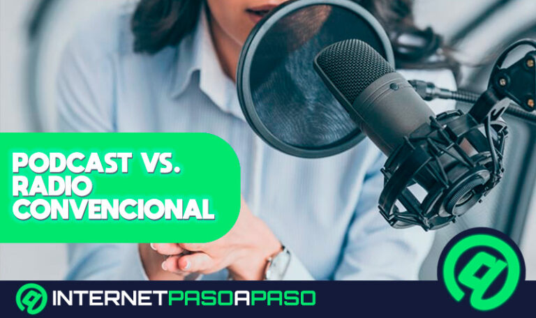 ¿Cuáles son las diferencias entre podcasting y la radio convencional?