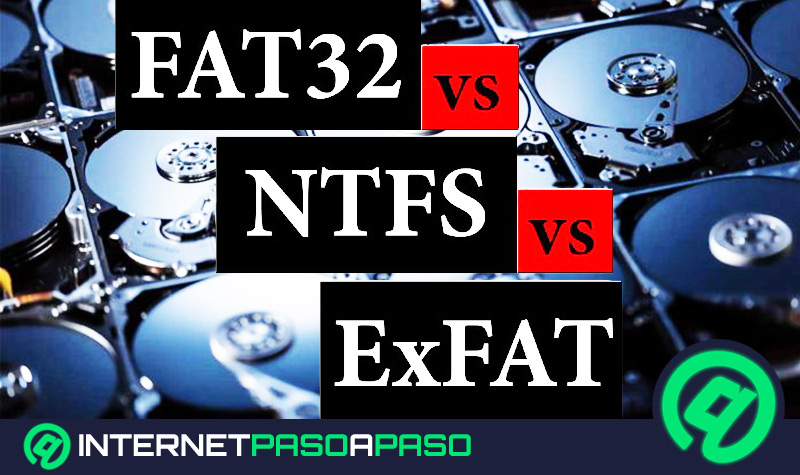 ¿Cuáles son las diferencias que hay entre FAT32, NTFS y ExFAT y cuál es mejor?