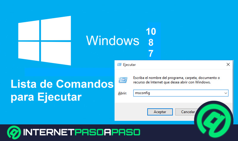 ¿Cuáles son todos los comandos para ejecutar programas en Windows 10, 8 y 7? Lista completa [year]