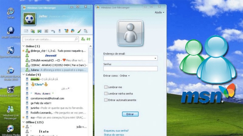 Cuentas de MSN Messenger para chatear