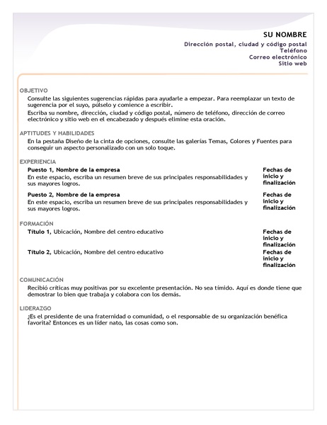 Basic Curriculum Vitae