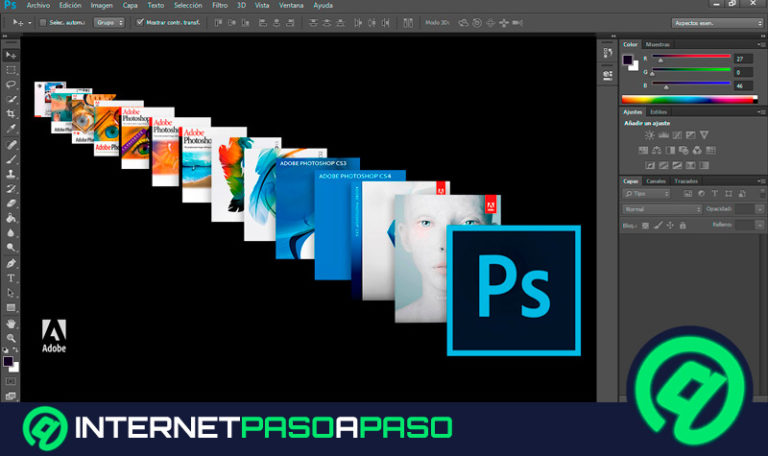 ¿Cuáles y cuantas versiones de Photoshop de Adobe hay hasta la fecha? Lista [year]