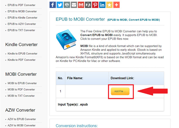¿Cómo convertir u ebook formato EPUB a un archivo MOBI?