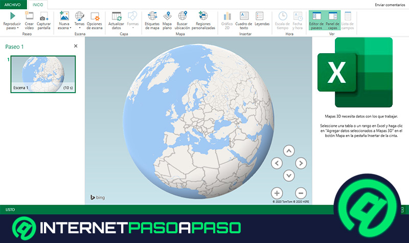 Cómo hacer un Mapa 3D en Microsoft Excel como un profesional. Guía paso a paso
